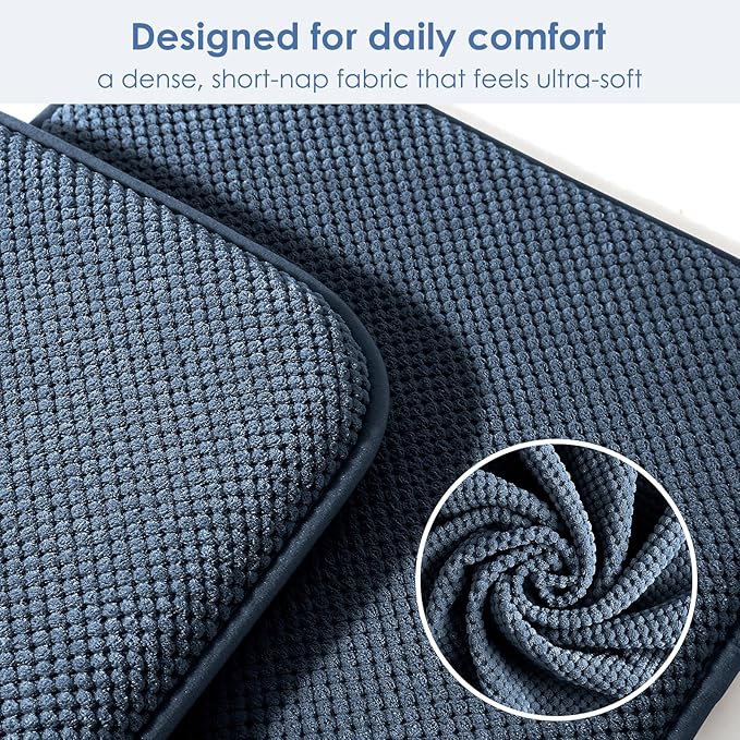 SWEMSTAR Chair Cushions - 15"*17" Kitchen Dining Chair Pads Foam Seat Cushion for Chairs Barstool Cushions Non Slip Seat Pad