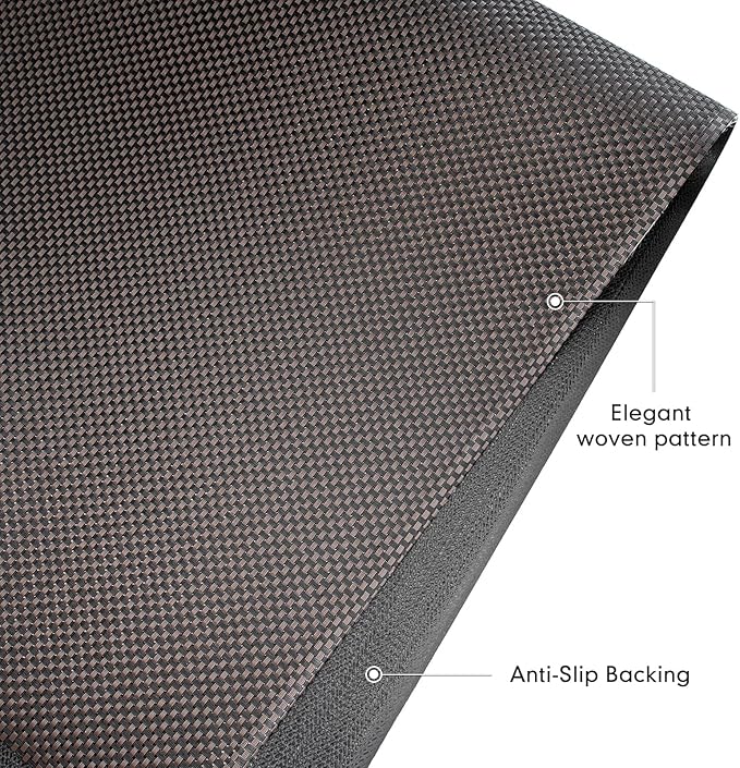 Sycoodeal Office Chair Mat for Hardwood & Tile Floor, 40" x 48" Computer Gaming Chair Mat for Rolling Chairs Non-Curve, Anti-Slip,Heavy Duty Floor Protector for Home Office (Coffee)