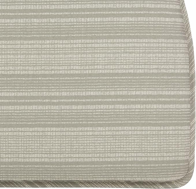 Klear Vu Raindrop The Gripper Non Slip Chair Cushions, Soft & Comfortable Seat Pad, Sitting Pillow for Kitchen, Dining or Office, 4 Count (Pack of 1), Boardwalk Stripe