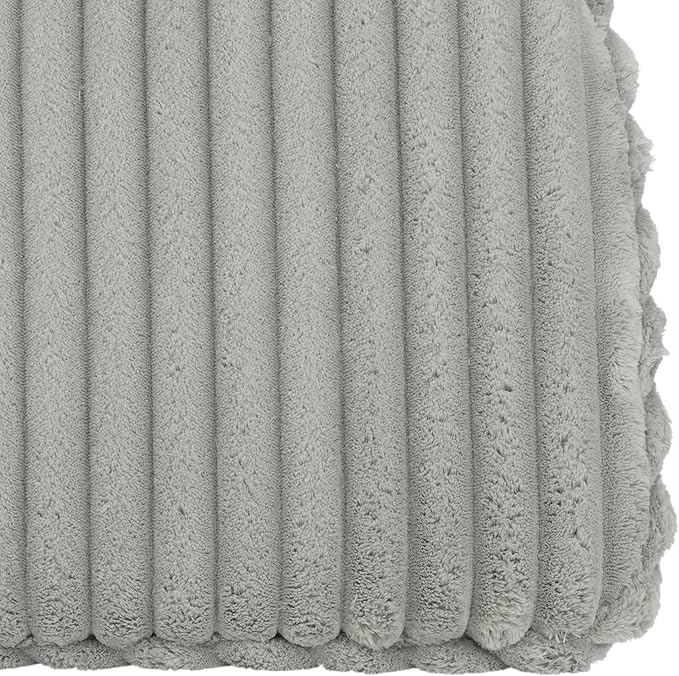 Klear Vu Raindrop The Gripper Non Slip Chair Cushions, Soft & Comfortable Seat Pad, Sitting Pillow for Kitchen, Dining or Office, 6 Count (Pack of 1), Lush Pewter