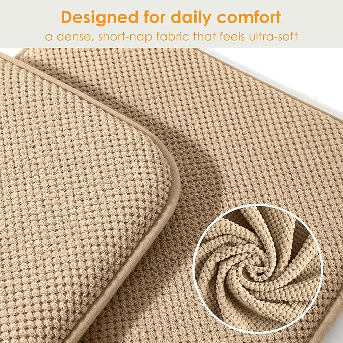 SWEMSTAR Chair Cushions - 15"*17" Kitchen Dining Chair Pads Foam Seat Cushion for Chairs Barstool Cushions Non Slip Seat Pad