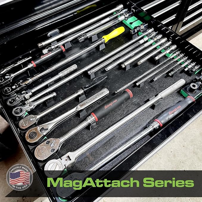 MagAttach Ratchet Organizer Kit (3 Piece Set, Green/Black)