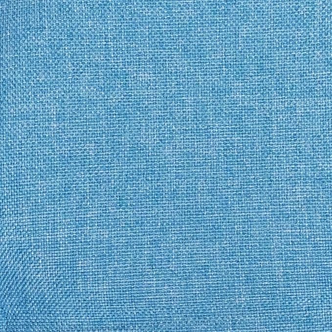 Sweet Home Collection Chair Cushion Memory Foam Pads Tufted Slip Non Skid Rubber Back U-Shaped 17" x 16" Seat Cover, 6 Pack, Turquoise, (Pack of 2)