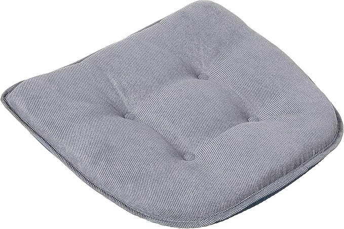 Non-Slip Chair Cushions, Assembled in USA, U-Shaped Skid-Proof Seat Pads for Dining Room, Kitchen, Office, 15"x16"