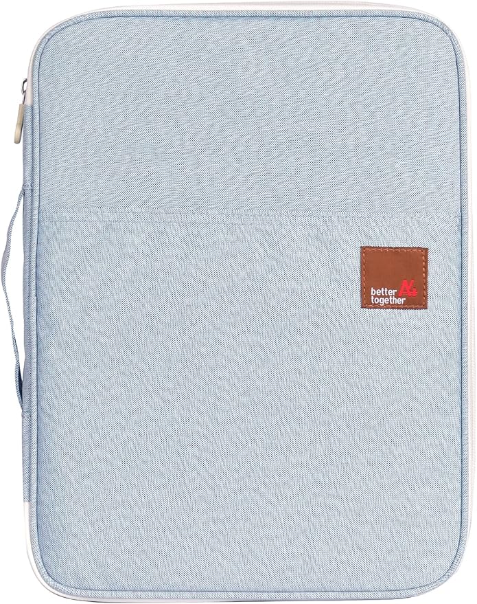 Lanola A4 Document Bags Portfolio Waterproof Business File Holder Travel Gear Organizer Electronics Accessories Bag