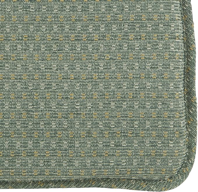 Klear Vu Raindrop The Gripper Non Slip Chair Cushions, Soft & Comfortable Seat Pad, Sitting Pillow for Kitchen, Dining or Office, 4 Count (Pack of 1), Raindrops Celadon