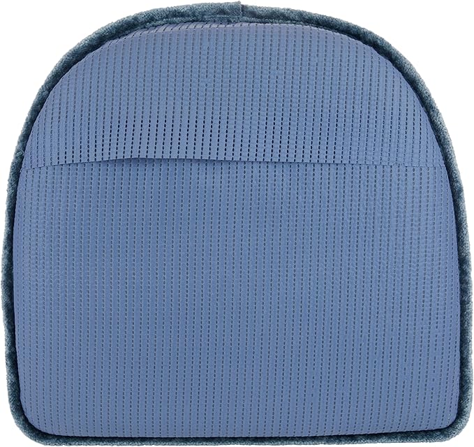 Klear Vu Raindrop The Gripper Non Slip Chair Cushions, Soft & Comfortable Seat Pad, Sitting Pillow for Kitchen, Dining or Office, 8 Count (Pack of 1), Pool Blue