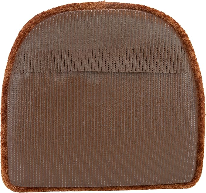 Klear Vu Raindrop The Gripper Non Slip Chair Cushions, Soft & Comfortable Seat Pad, Sitting Pillow for Kitchen, Dining or Office, 8 Count (Pack of 1), Spice