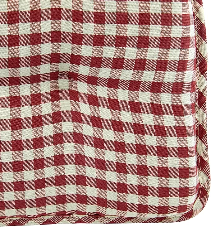 Non-Slip Chair Cushions, Assembled in USA, U-Shaped Skid-Proof Seat Pads for Dining Room, Kitchen, Office, 15"x16"