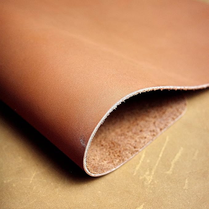 Durable Full Grain Leather Mousepad for Laptop Computer PC Personality Desings Gaming Mouse Pad Mat - Executive Mousepad for Work Desk & Office Essentials, Genuine Mat
