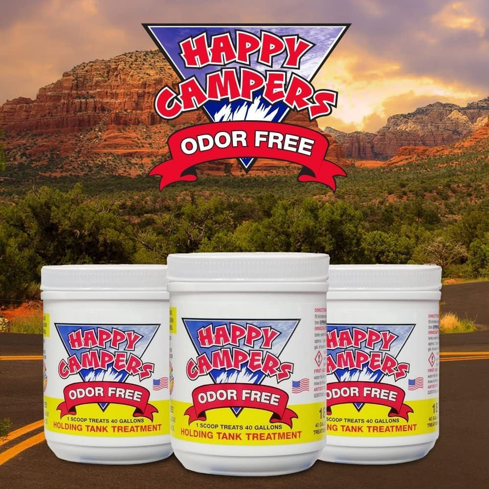 RV Toilet & Holding Tank Treatment – 18 Treatments | Controls Odors, Helps Prevent Clogs, Buildup & Sensor Issues, Black & Gray Tanks, Supports Reliable Dumping