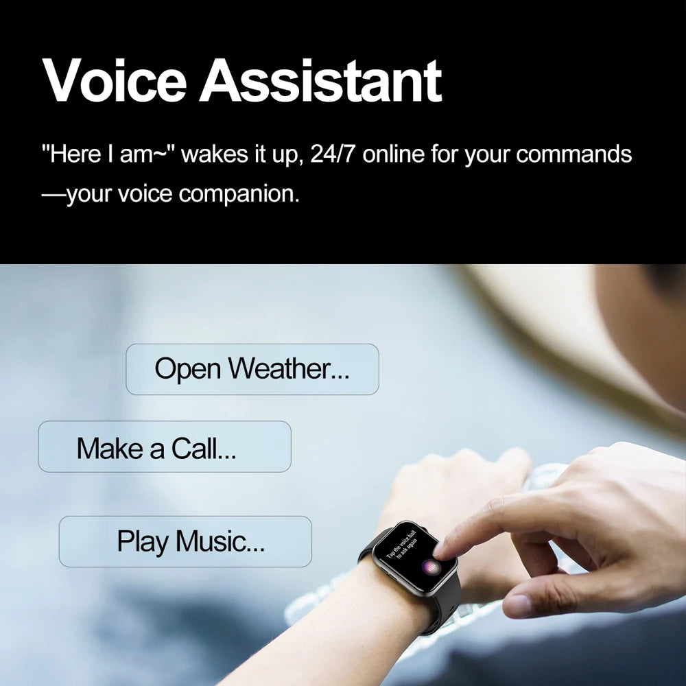 New Smart Watch for Women Full Touch Screen Bluetooth Call Waterproof Watches Sport Fitness Tracker Smartwatch Lady Reloj Mujer