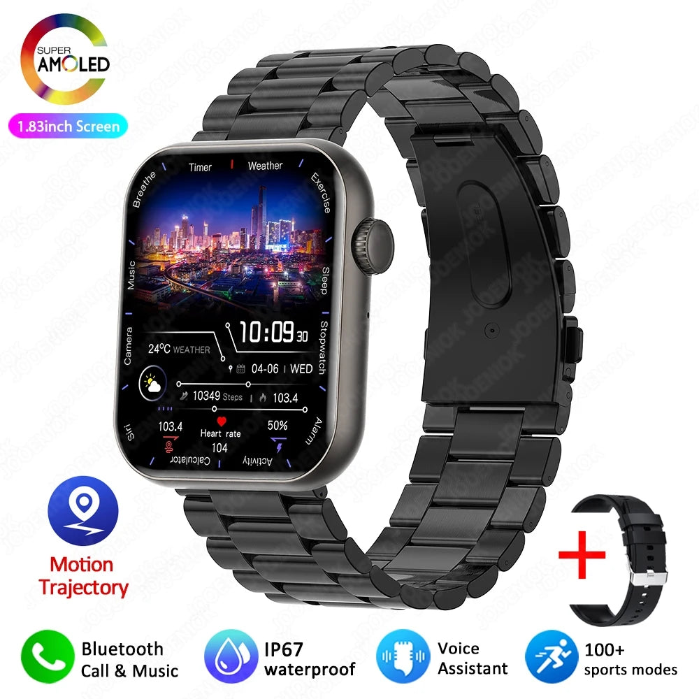 New Smart Watch for Women Full Touch Screen Bluetooth Call Waterproof Watches Sport Fitness Tracker Smartwatch Lady Reloj Mujer